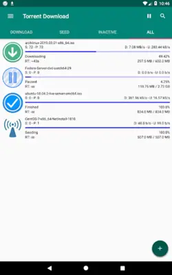 Torrent Downloader android App screenshot 14