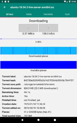 Torrent Downloader android App screenshot 15