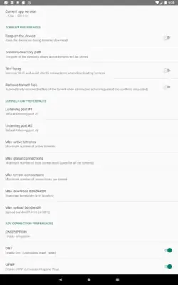 Torrent Downloader android App screenshot 1