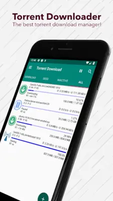 Torrent Downloader android App screenshot 19