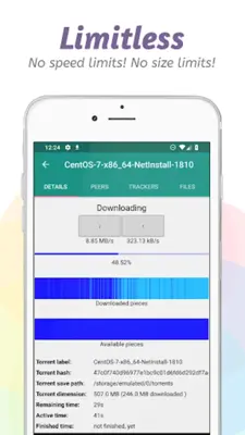 Torrent Downloader android App screenshot 23
