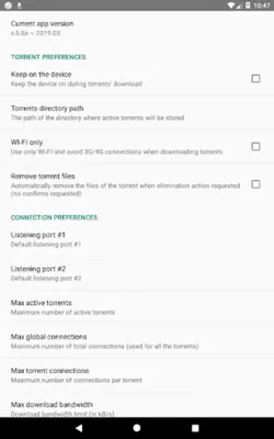 Torrent Downloader android App screenshot 8